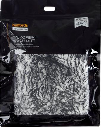 Halfords Advanced Microfibre Wash Mitt