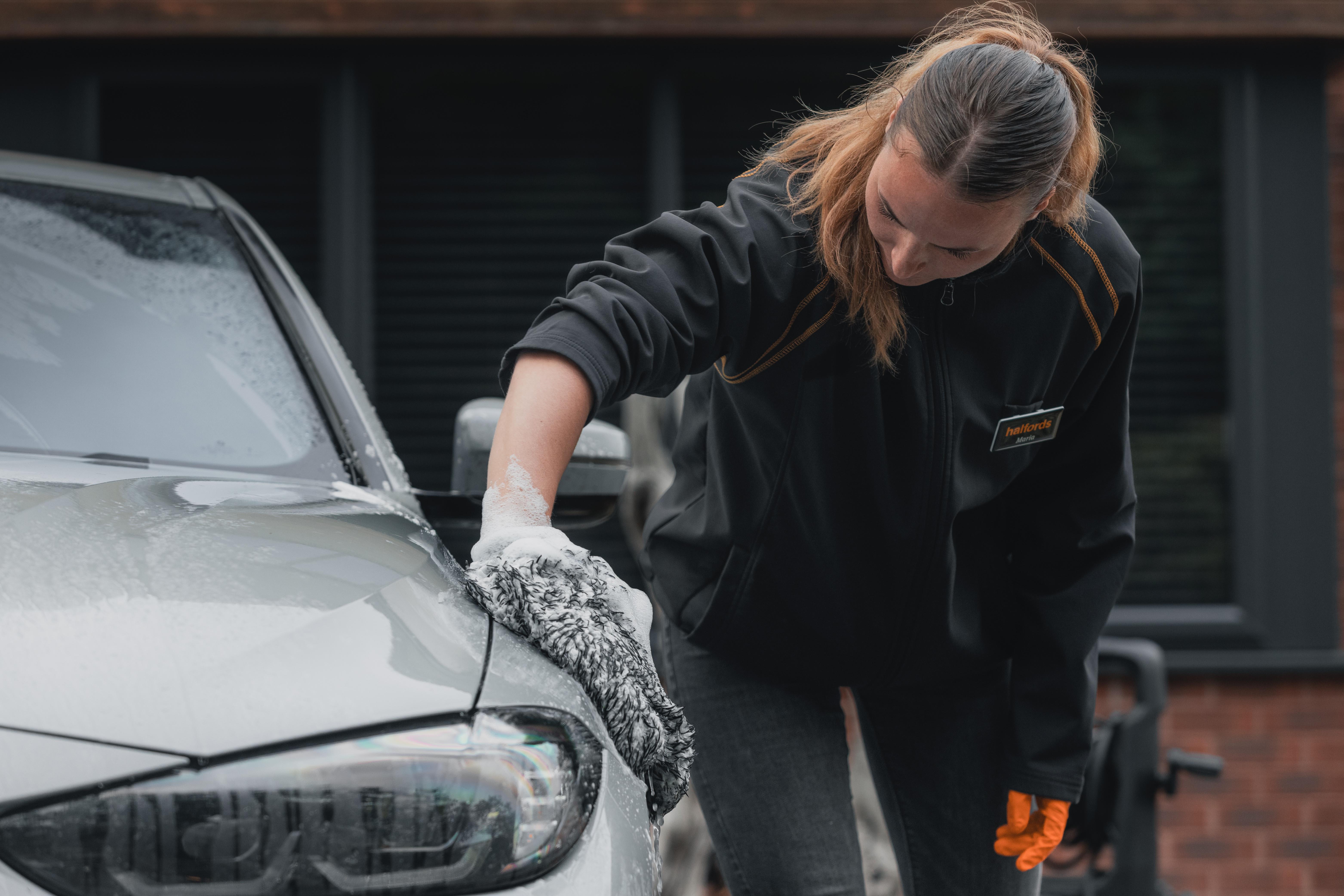Halfords Advanced Microfibre Wash Mitt