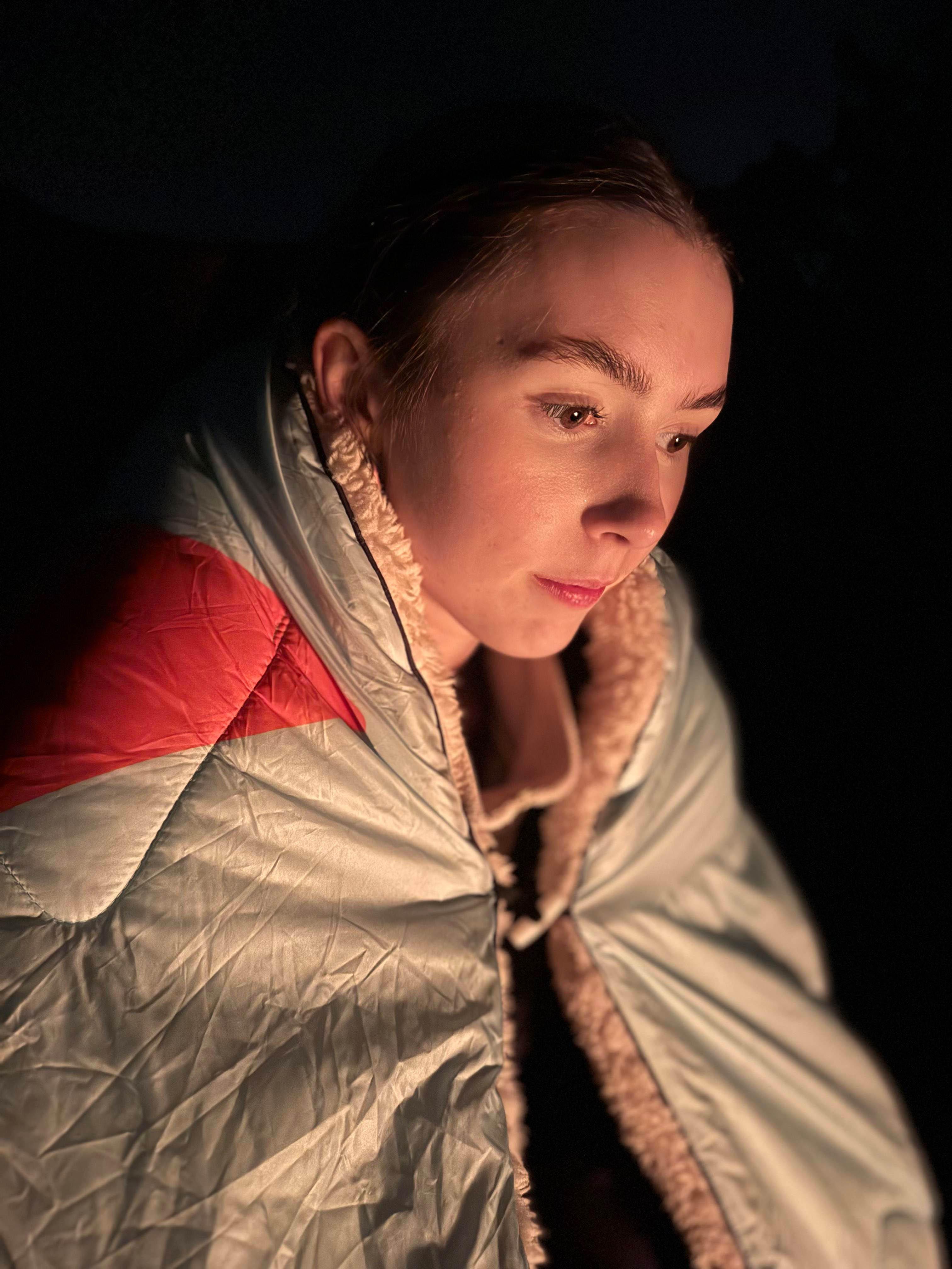 Blanco Outdoor Blanket (Tonal TreeTops)