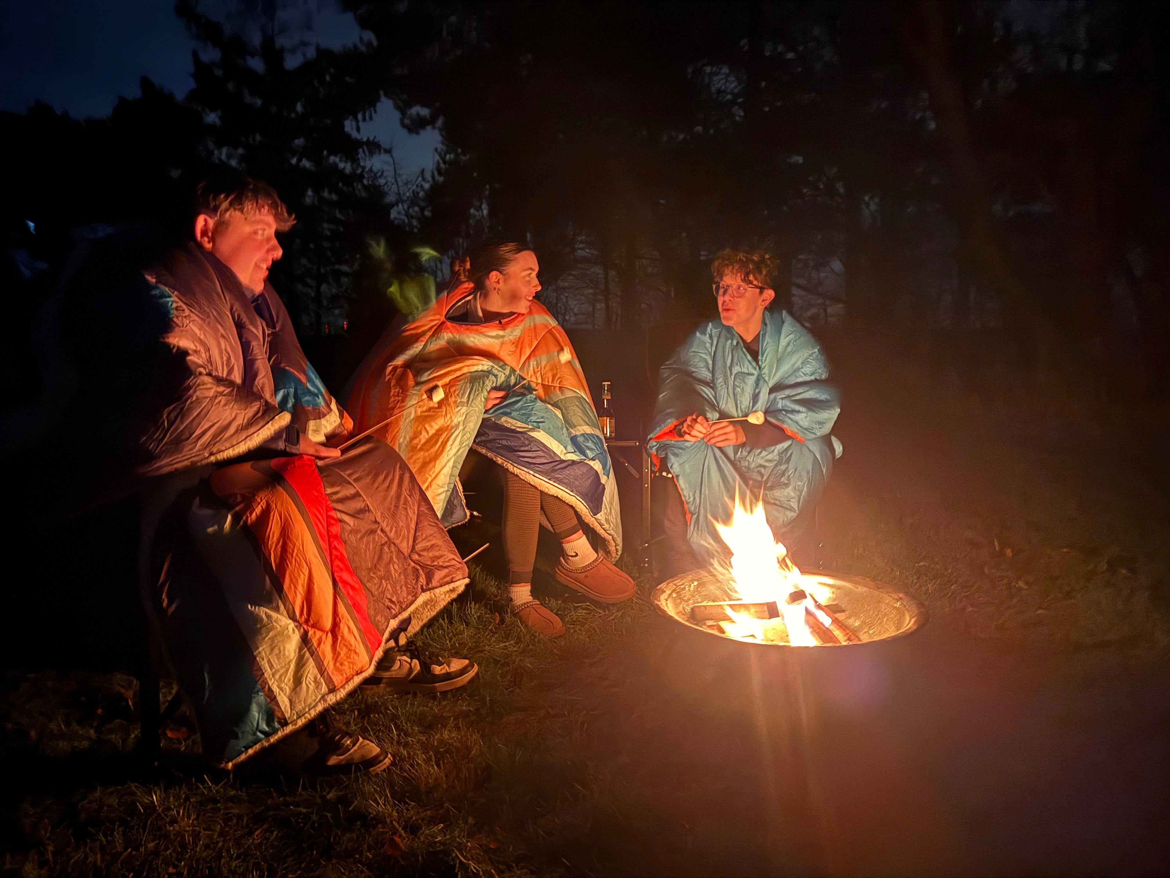 Blanco Outdoor Blanket (Tonal TreeTops)