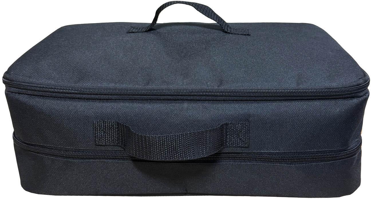 Camping Organiser with Shelves and Storage Bag