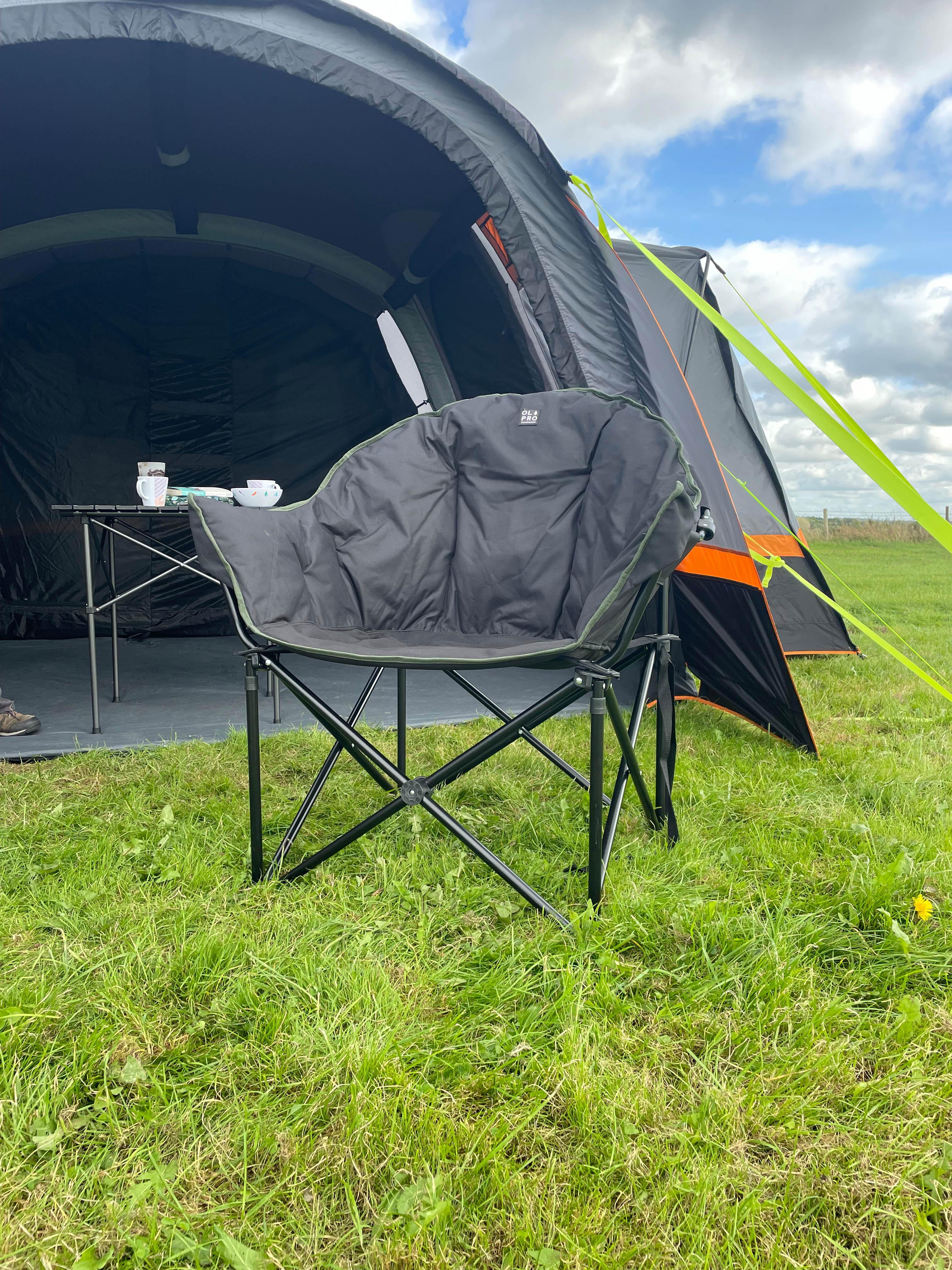 Olympus XL Green Trim Camping Chair