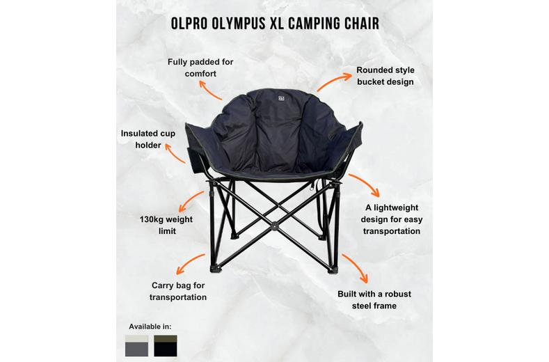 Olympus XL Green Trim Chair Olympus XL Green Trim Chair