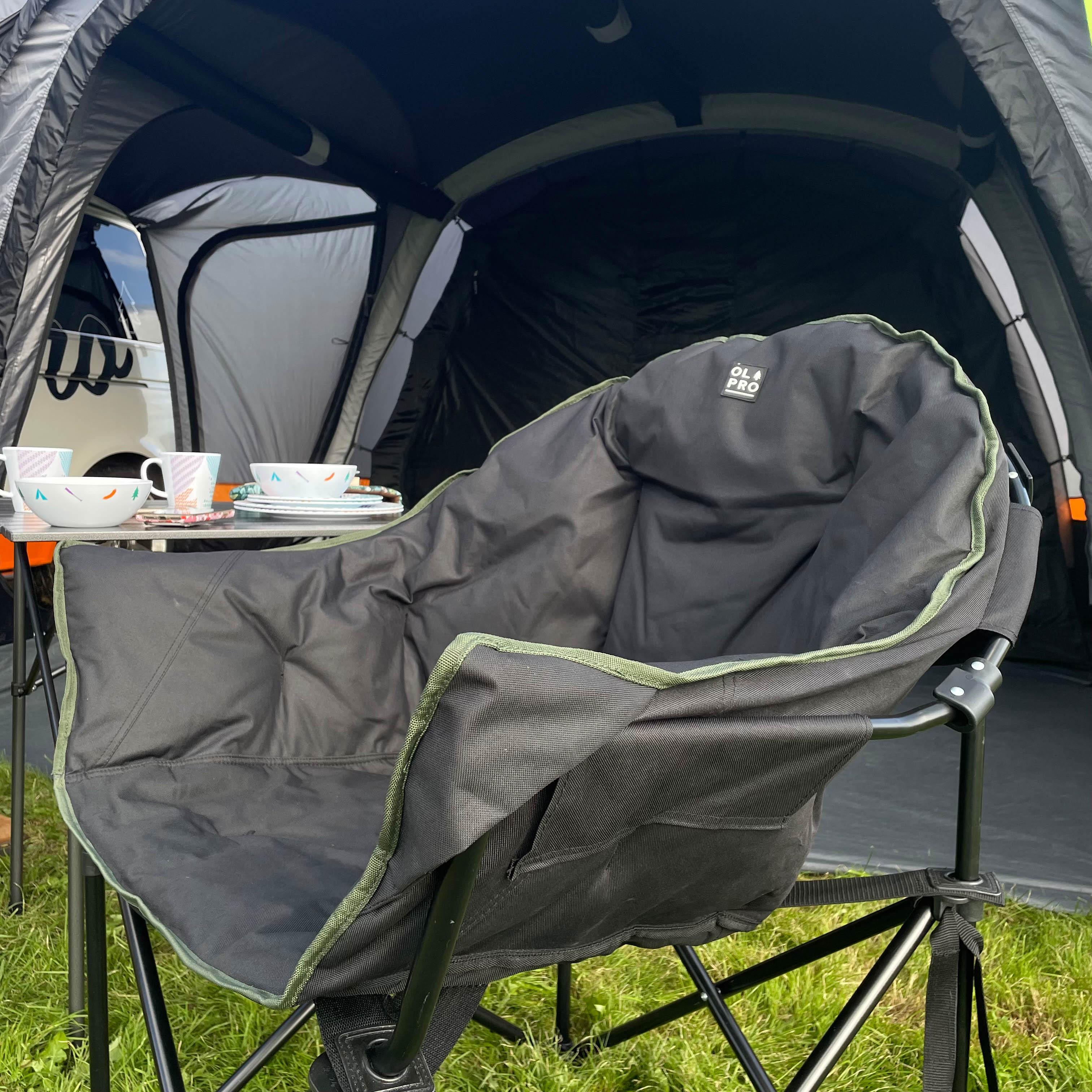 Olympus XL Green Trim Camping Chair