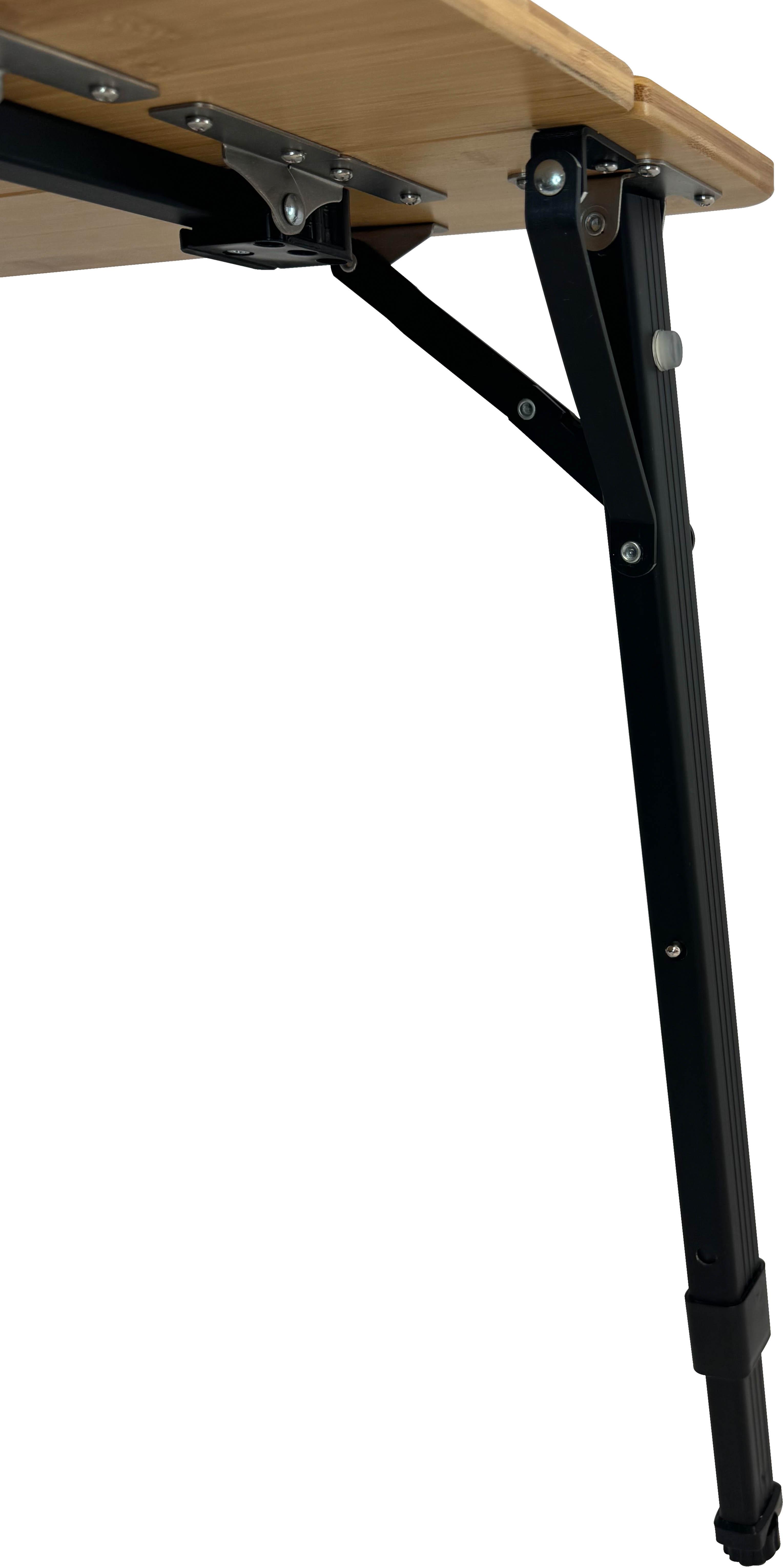 Bamboo Camping Table 4 Folding 65cm x 50cm