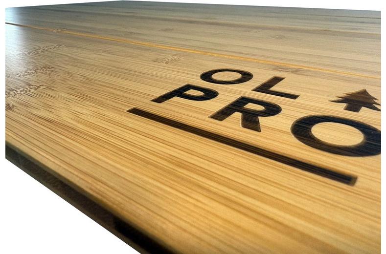 Bamboo Camping Table 4 Folding 65cm x 50cm Bamboo Camping Table 4 Folding 65cm x 50cm