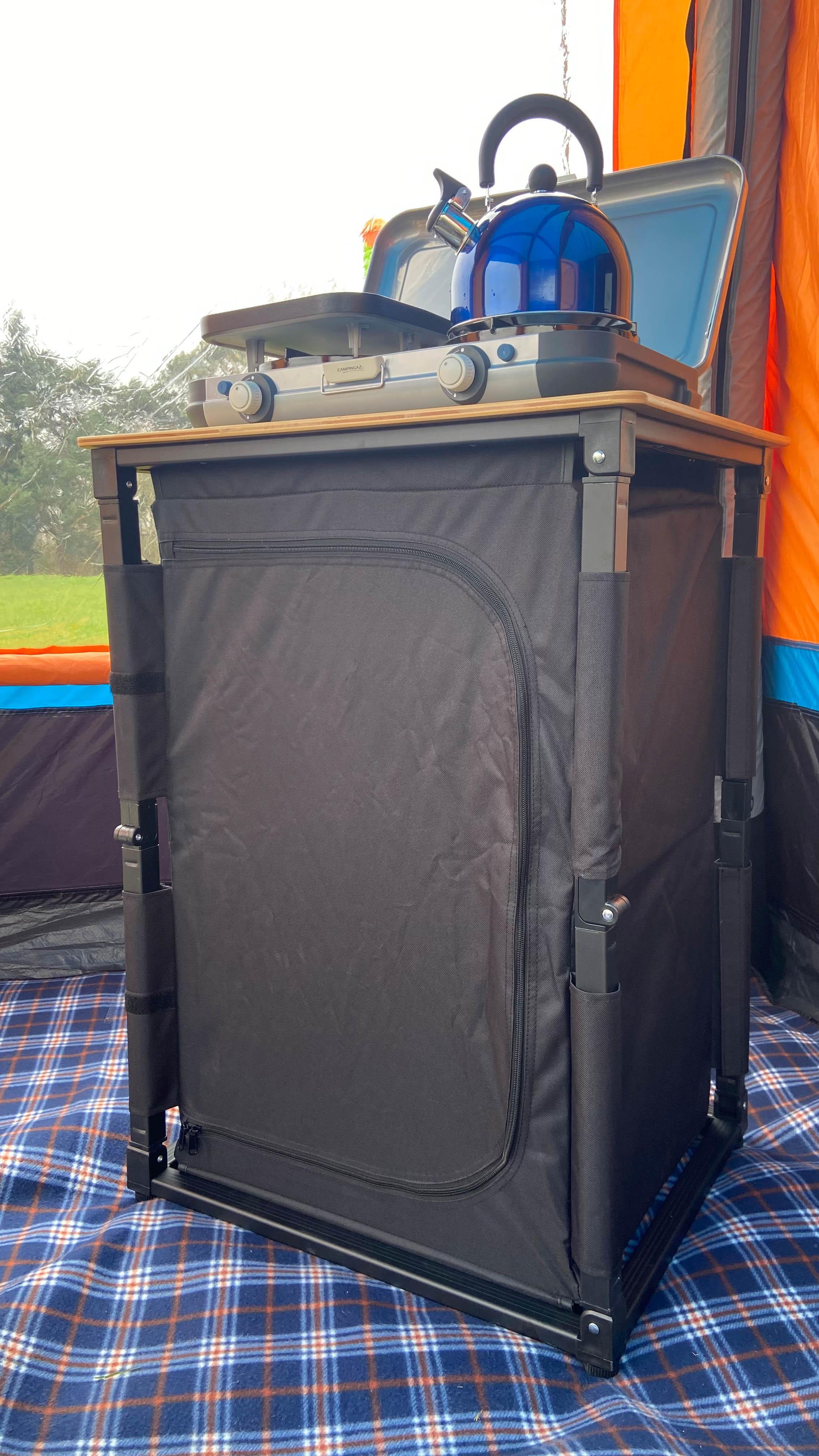 Bamboo Cooking Table 60cm x 49cm x 82cm