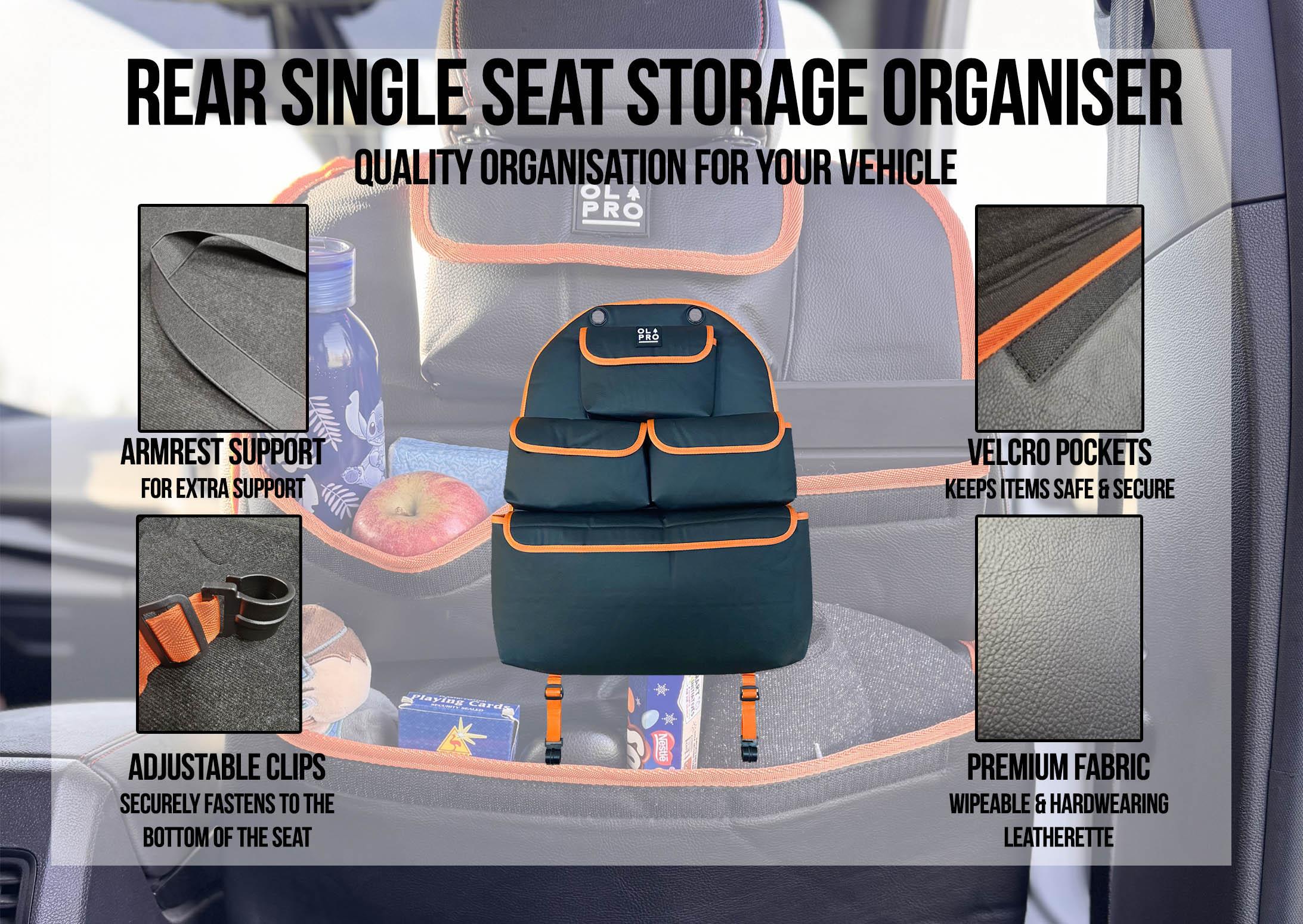 T5 Single Seat Storage - Orange