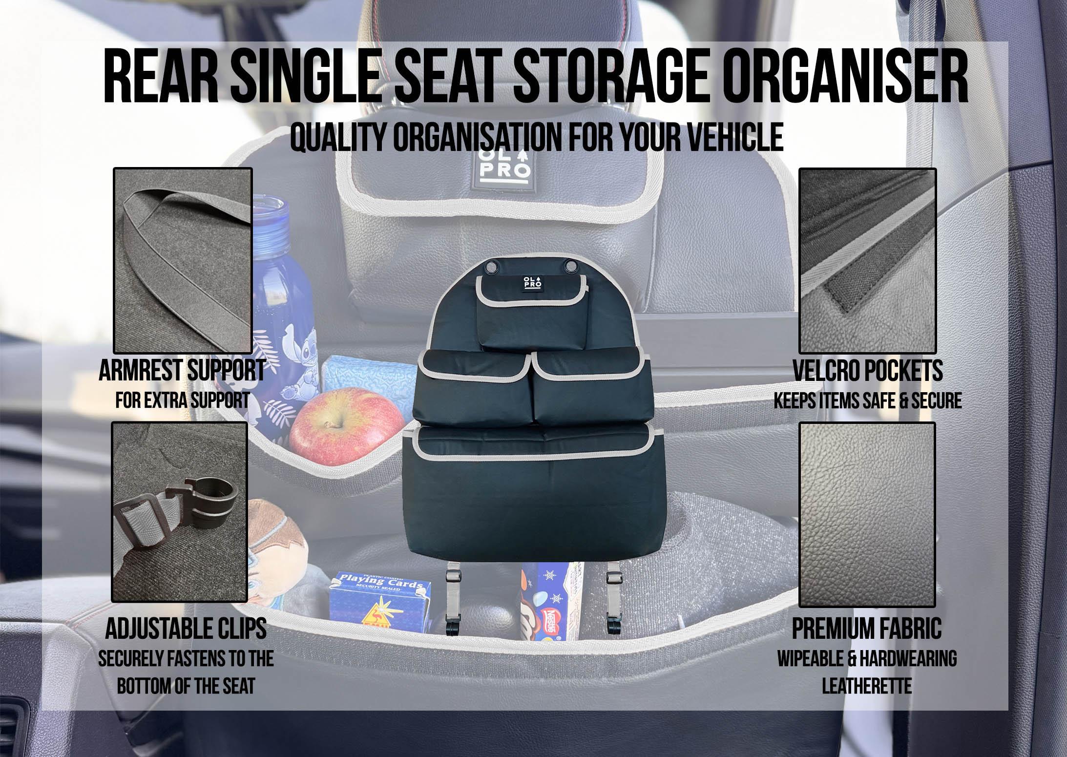 T5 Single Seat Storage - Grey