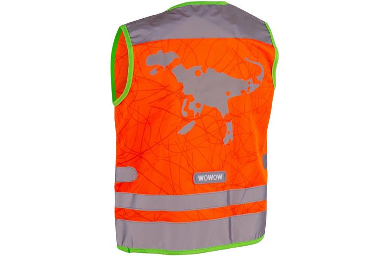 Wowow Kids Nutty Safety Vest Fluo Orange Wowow Kids Nutty Safety Vest Fluo Orange
