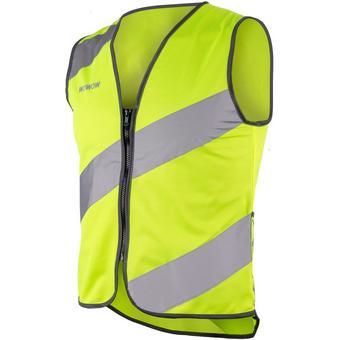 Motorbike Bike Suitable For Cycling Motorcycle Tigerbox® Be Safe Be Seen Adult Hi-Vis Safety Vest Waistcoat Driving Biker Yellow Road Side 3XL 
