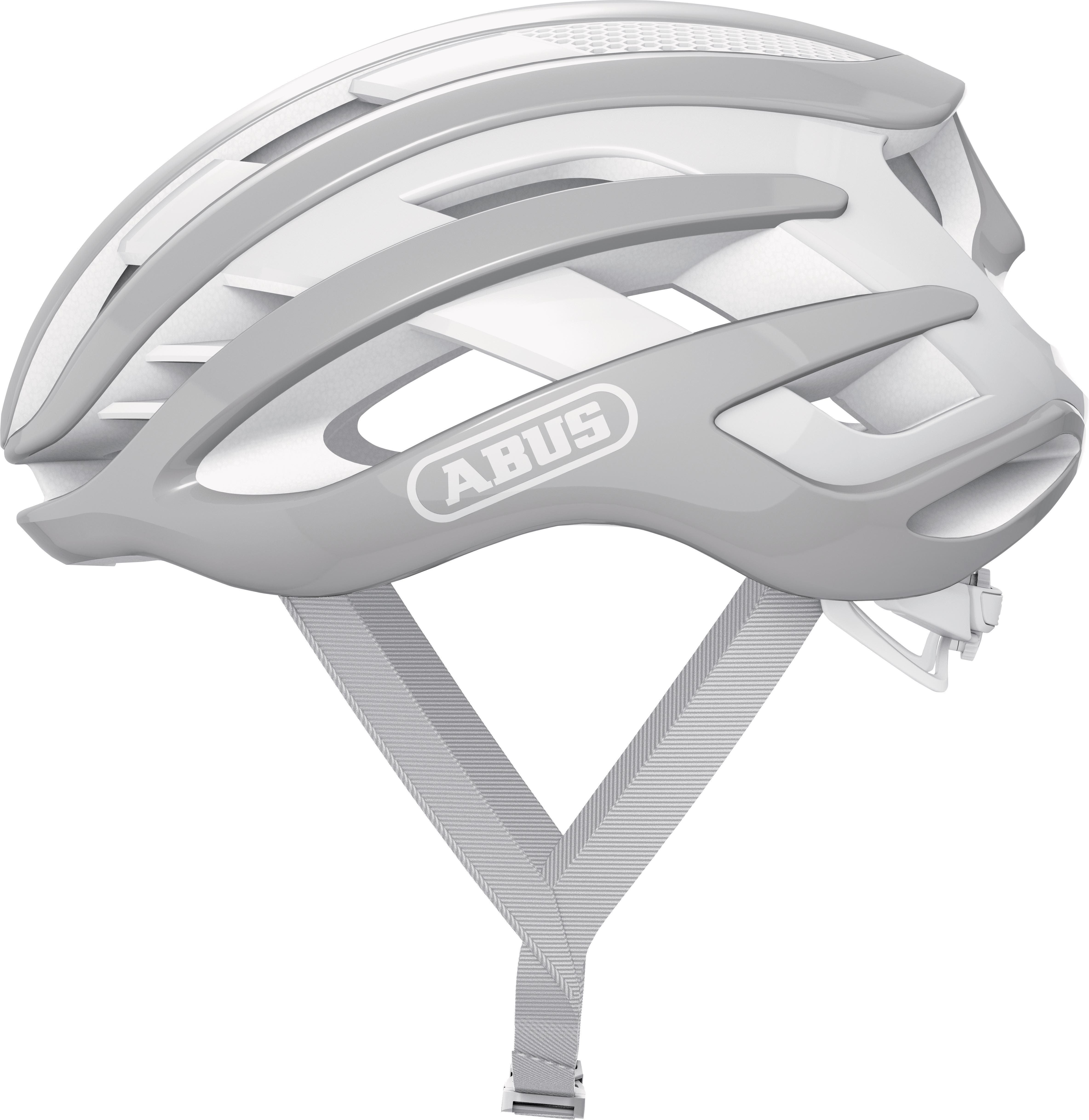 Halfords Abus ABUS Airbreaker Road Helmet, Pure Grey, S | Extra 8% off for BC Members