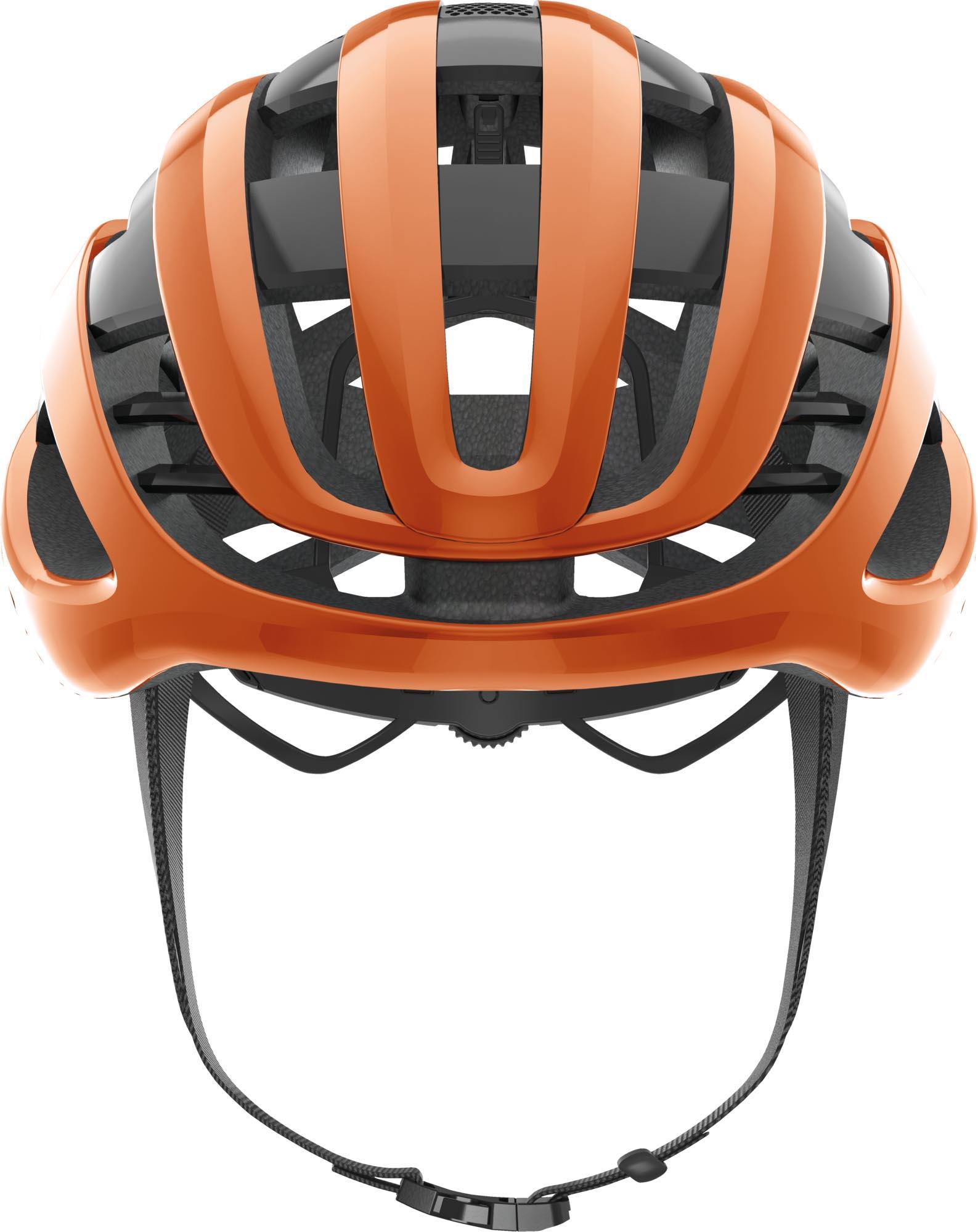 ABUS Airbreaker Road Helmet, Gold, Fish Orange, L