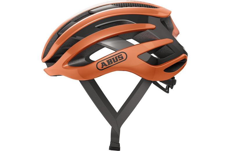ABUS Airbreaker Road Helmet, Gold, Fish Orange, L ABUS Airbreaker Road Helmet, Gold, Fish Orange, L