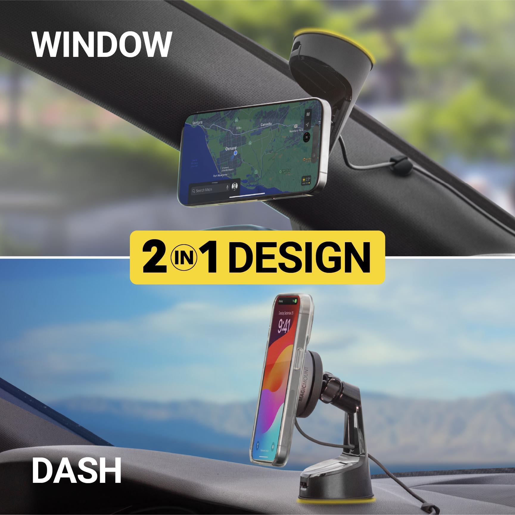 Scosche Magicmount Elite Qi2 Dash/Window