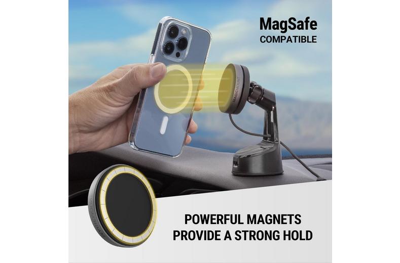 Scosche Magicmount Elite Qi2 Dash/Window Scosche Magicmount Elite Qi2 Dash/Window