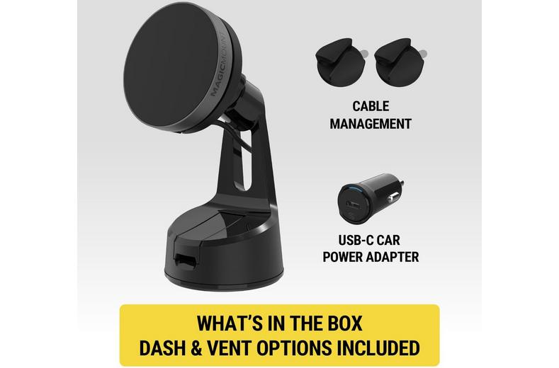 Scosche Magicmount Elite Qi2 Dash/Window Scosche Magicmount Elite Qi2 Dash/Window