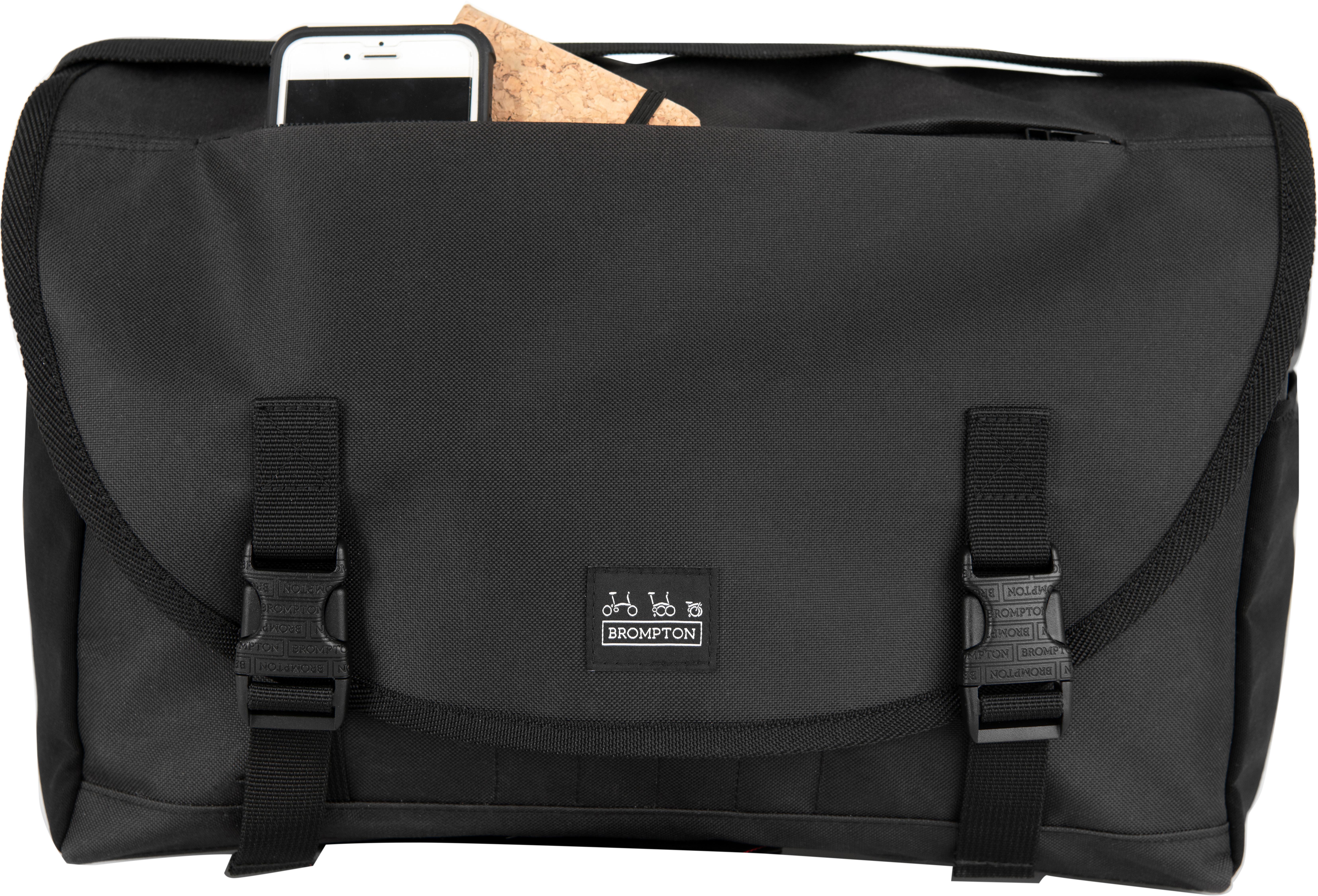 Brompton Metro Messenger Bag 13 Litres - Black
