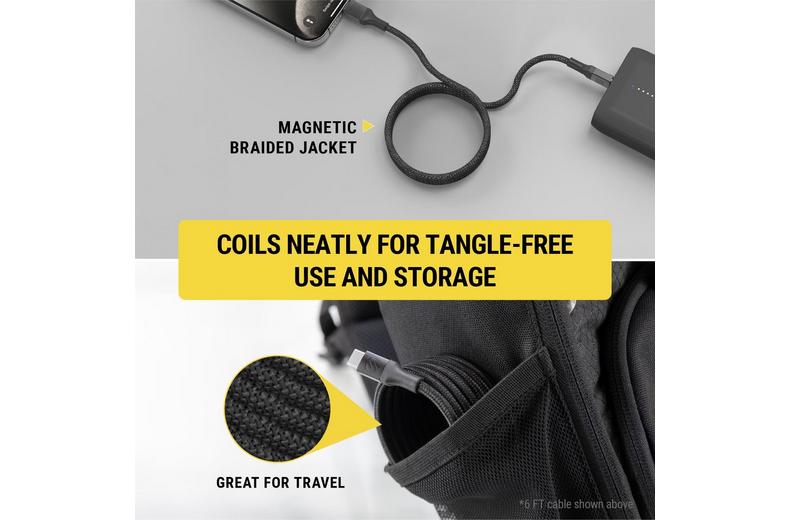 Scosche Magnetic 3ft USB-C /USB -C Scosche Magnetic 3ft USB-C /USB -C