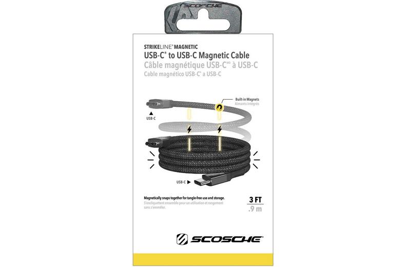 Scosche Magnetic 3ft USB-C /USB -C Scosche Magnetic 3ft USB-C /USB -C