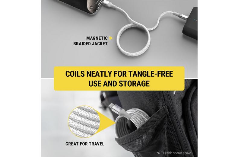 Scosche Magnetic 3ft USB-C Lightning Scosche Magnetic 3ft USB-C Lightning