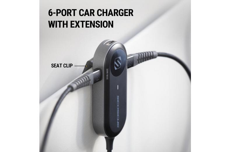 Scosche 100W Multi Car Charger Scosche 100W Multi Car Charger