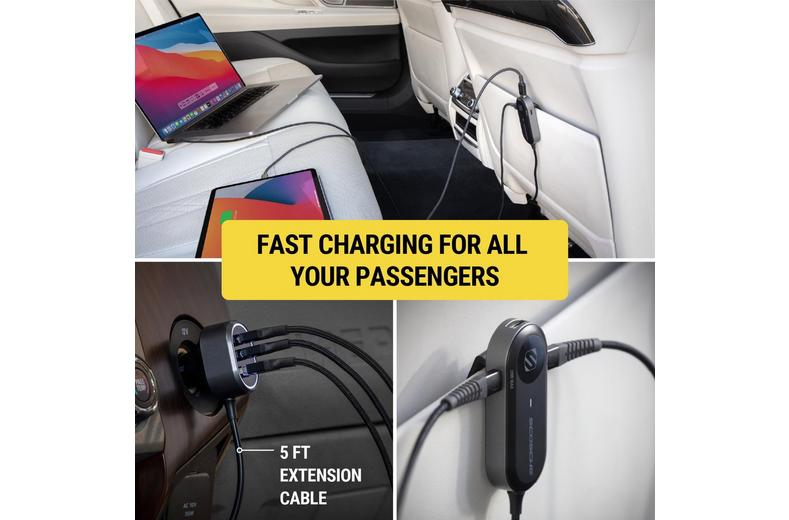 Scosche 100W Multi Car Charger Scosche 100W Multi Car Charger