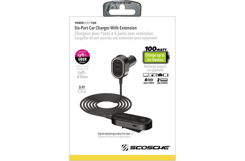 Scosche 100W Multi Car Charger Scosche 100W Multi Car Charger