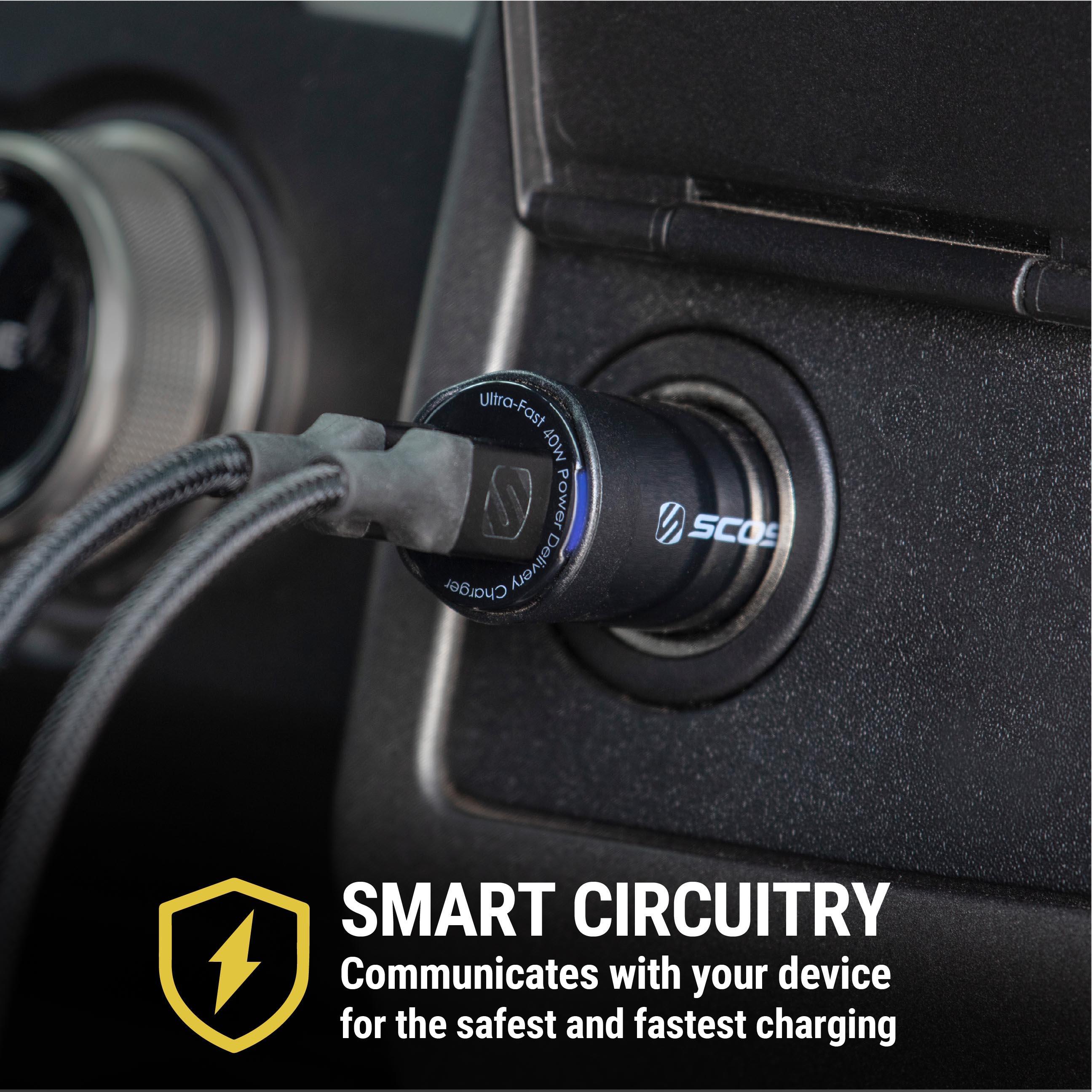 Scosche PowerVolt 40W Car Charger