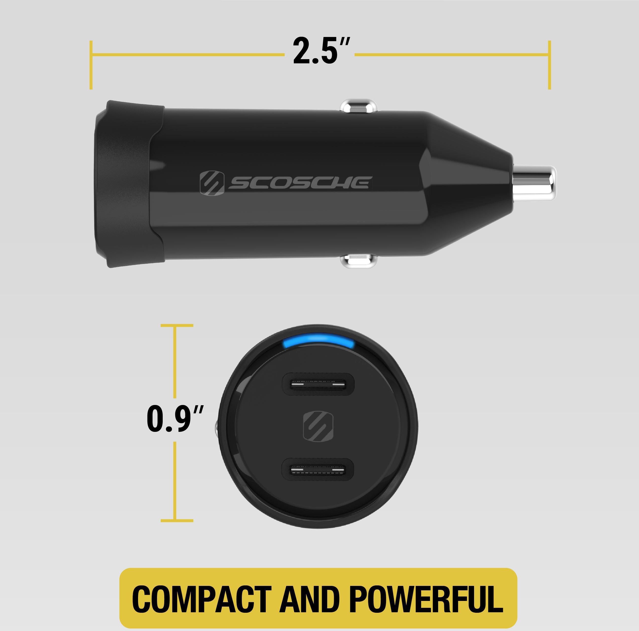 Scosche PowerVolt 40W Car Charger