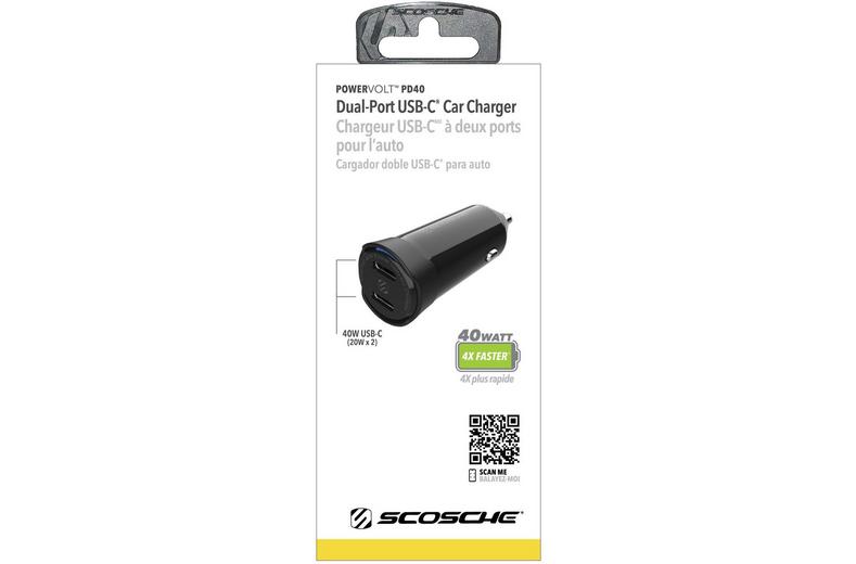 Scosche PowerVolt 40W Car Charger Scosche PowerVolt 40W Car Charger