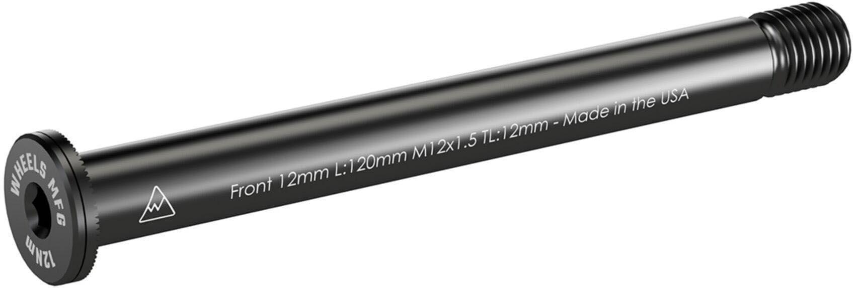 Halfords Wheels Manufacturing 12mm Front Thru Axle 120mm, M12x1.5x12mm | Pricematch, Extra 8% off for BC Members, Free Bike Health Check, Cycle2Work Scheme & 0% APR Finance.