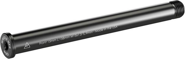 Halfords Wheels Manufacturing 15mm Front Thru Axle 158mm, M15x1.5x9mm | Extra 8% off for BC Members