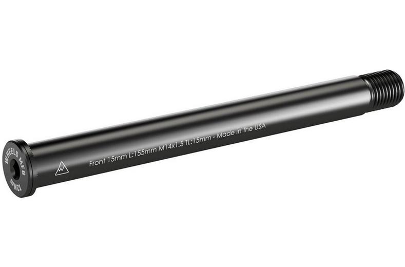 Wheels Manufacturing 15mm Front Thru Axle 155mm, M14x1.5x15mm Wheels Manufacturing 15mm Front Thru Axle 155mm, M14x1.5x15mm