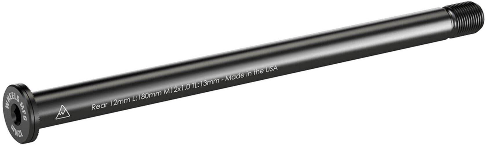 Halfords Wheels Manufacturing 12mm Rear Thru Axle - Flat Washer 180mm, M12x1.0x13mm | Pricematch, Extra 8% off for BC Members, Free Bike Health Check, Cycle2Work Scheme & 0% APR Finance.