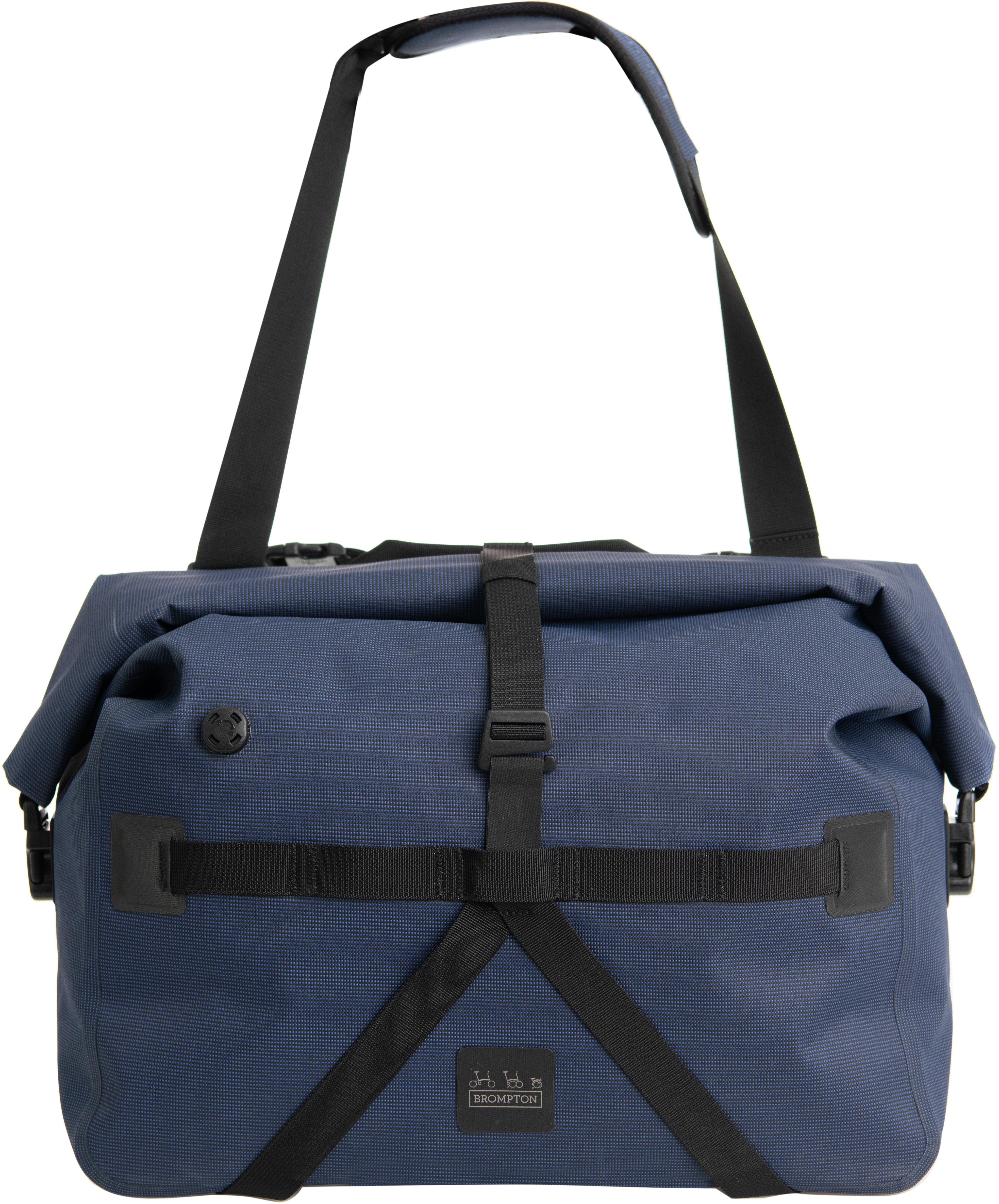 Brompton Borough Waterproof Roll Top 25 Litres - Navy