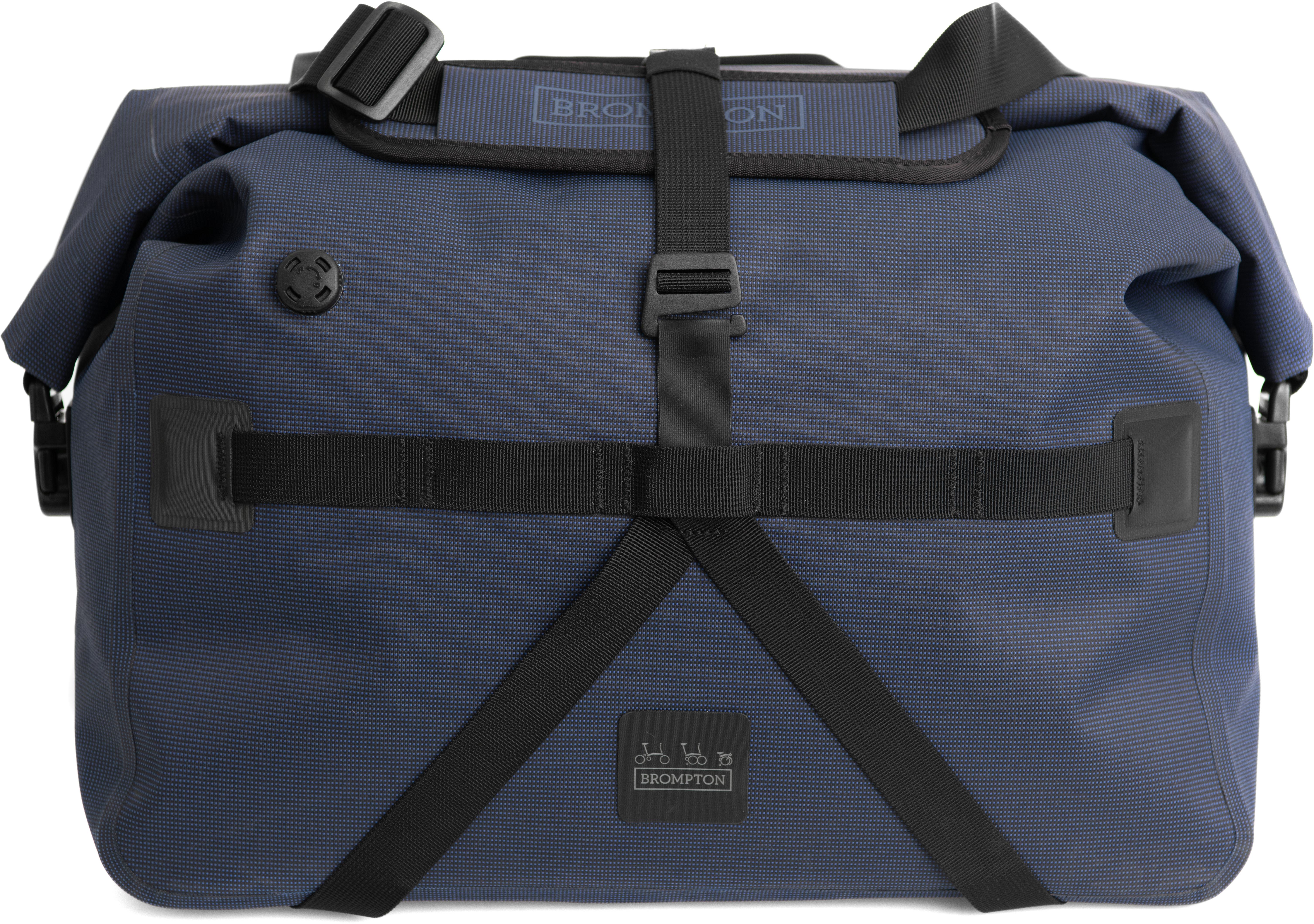 Brompton Borough Waterproof Roll Top 25 Litres - Navy