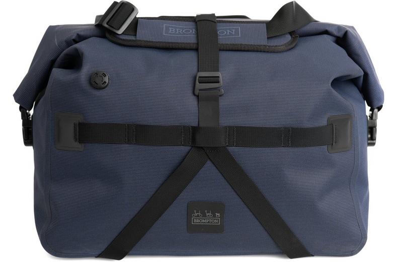 Brompton Borough Waterproof Roll Top 25 Litres - Navy Brompton Borough Waterproof Roll Top 25 Litres - Navy