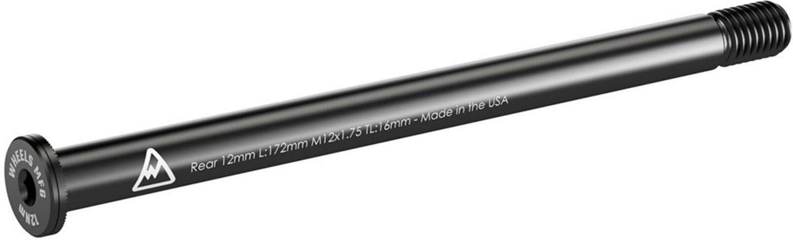 Halfords Wheels Manufacturing 12mm Rear Thru Axle - Flat Washer 172mm, M12x1.75x16mm | Pricematch, Extra 8% off for BC Members, Free Bike Health Check, Cycle2Work Scheme & 0% APR Finance.