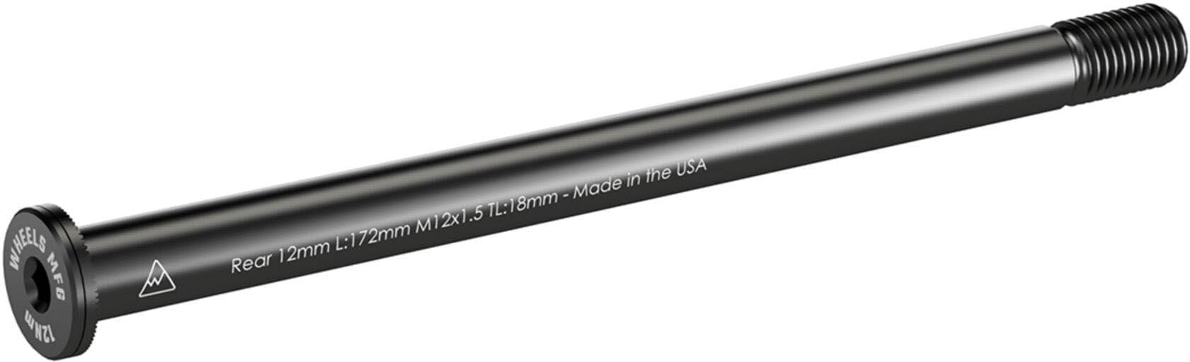 Halfords Wheels Manufacturing 12mm Rear Thru Axle - Flat Washer 172mm, M12x1.5x18mm | Pricematch, Extra 8% off for BC Members, Free Bike Health Check, Cycle2Work Scheme & 0% APR Finance.