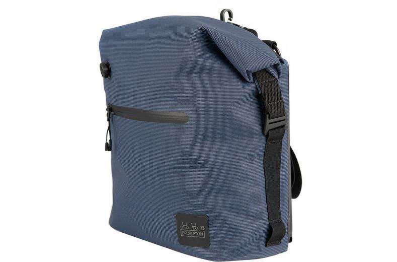 Brompton Borough Waterproof Roll Top 9 Litres - Navy Brompton Borough Waterproof Roll Top 9 Litres - Navy