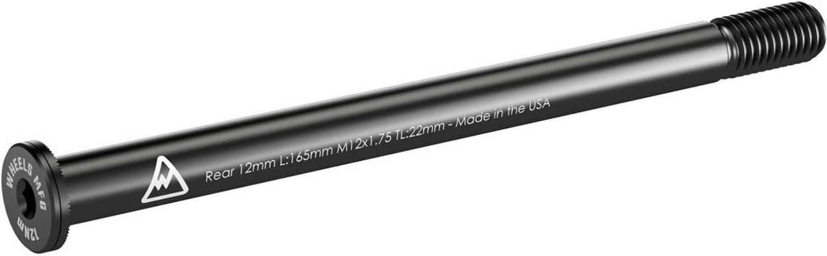 Halfords Wheels Manufacturing 12mm Rear Thru Axle - Flat Washer 165mm, M12x1.75x22mm | Pricematch, Extra 8% off for BC Members, Free Bike Health Check, Cycle2Work Scheme & 0% APR Finance.