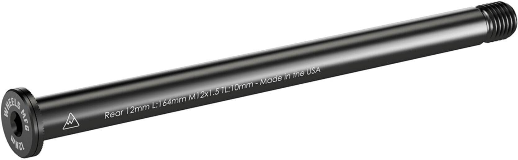 Halfords Wheels Manufacturing 12mm Rear Thru Axle - Flat Washer 164mm, M12x1.5x10mm | Pricematch, Extra 8% off for BC Members, Free Bike Health Check, Cycle2Work Scheme & 0% APR Finance.