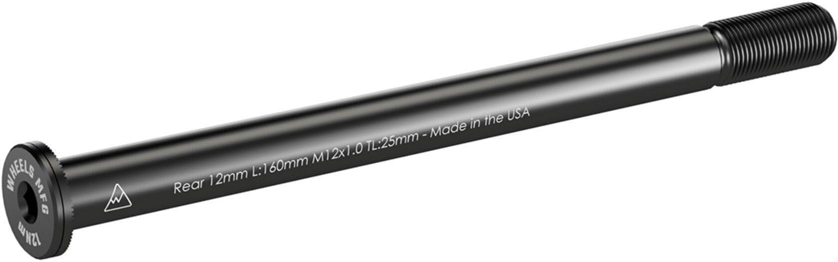 Halfords Wheels Manufacturing 12mm Rear Thru Axle - Flat Washer 160mm, M12x1.0x25mm | Pricematch, Extra 8% off for BC Members, Free Bike Health Check, Cycle2Work Scheme & 0% APR Finance.