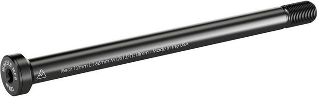 Halfords Wheels Manufacturing 12mm Rear Thru Axle - Conical Washer 166mm, M12x1.0x18mm | Extra 8% off for BC Members