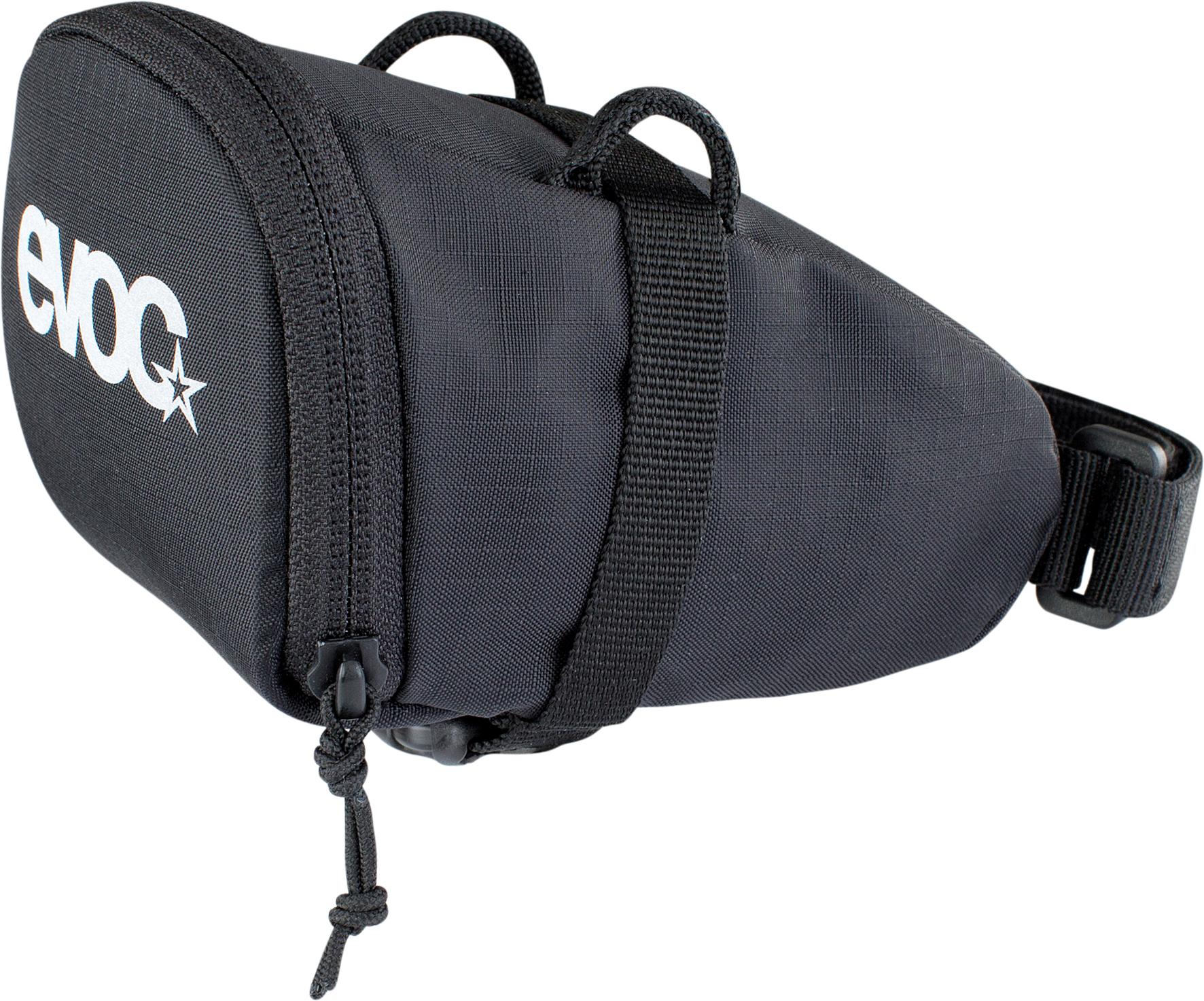 Halfords Evoc EVOC Seat Bag 0.7L, Black | Pricematch, Extra 8% off for BC Members, Free Bike Health Check, Cycle2Work Scheme & 0% APR Finance.
