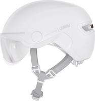 Halfords Abus Hud-Y Ace City Helmet, Pure White, M | Extra 8% off for BC Members