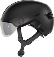 Halfords Abus Hud-Y Ace City Helmet, Velvet Black, M | Extra 8% off for BC Members
