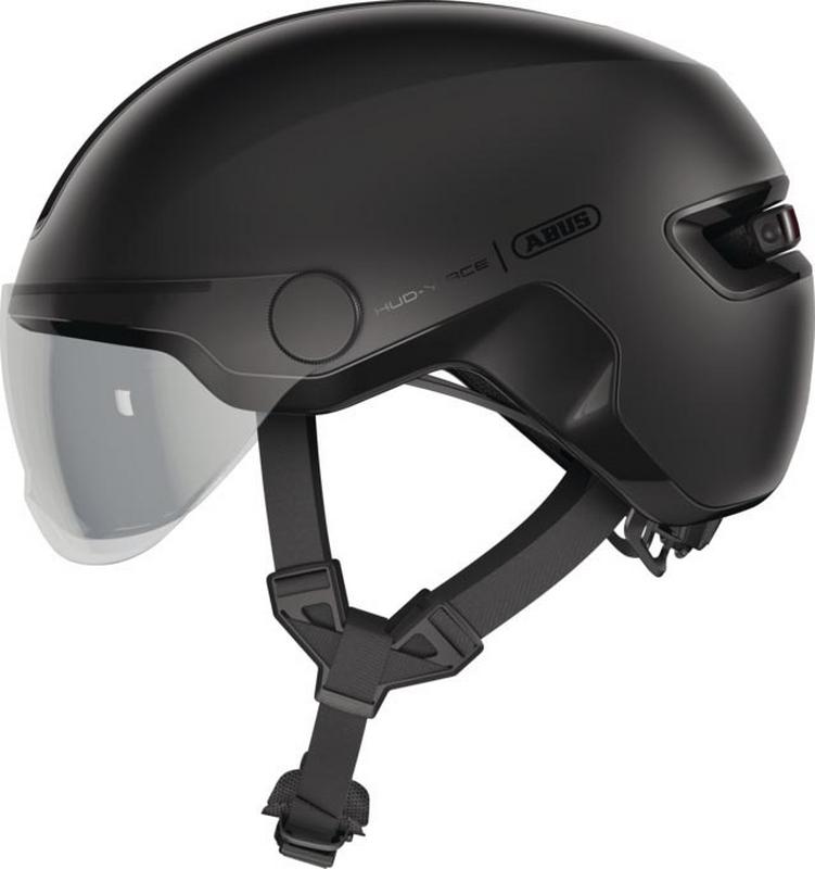 Halfords Abus Hud-Y Ace City Helmet, Velvet Black, M | Extra 8% off for BC Members