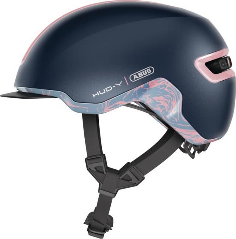 Halfords Abus Hud-Y City Helmet, Midnight Blue, L | Extra 8% off for BC Members